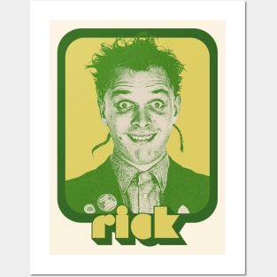 Rick - The Young Ones Retro Fan Art Design Posters and Art